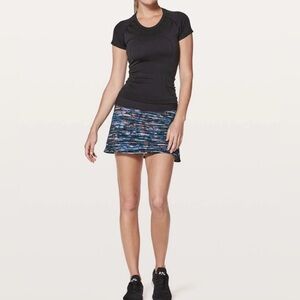 Lululemon Play Off the Pleats Mid Rise Skirt in the Hinshu Alpine
